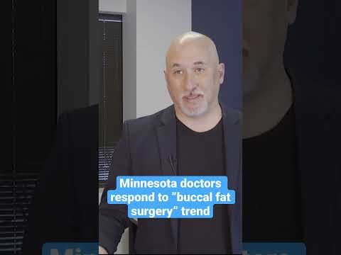 #Minnesota doctors respond to #buccalfat surgery trend #shorts
