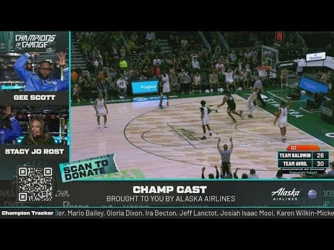 'It's going down': Reaction to Cliff Avril's son hitting back-to-back threes