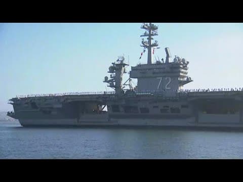 USS Abraham Lincoln returning to San Diego after 7-month deployment
