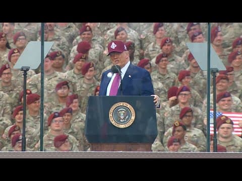 President Trump says the name Fort Hood will be restored at base in Killeen, as well as other bases