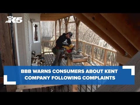 BBB warns consumers about Kent company following complaints, state violations and 'F' rating
