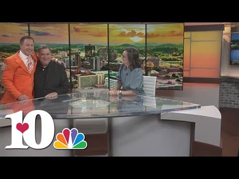 The gang is all here! Russell Biven and Moira Kaye surprise Mike Witcher on his last day