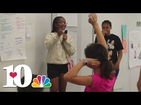 CEO Camp teaches middle school girls how to start a business