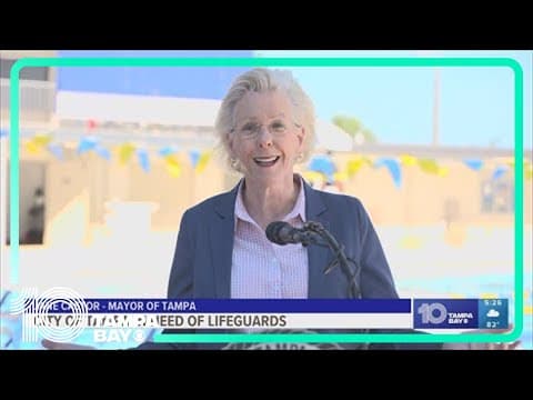 Tampa in need of about 100 lifeguards to keep kids safe this summer