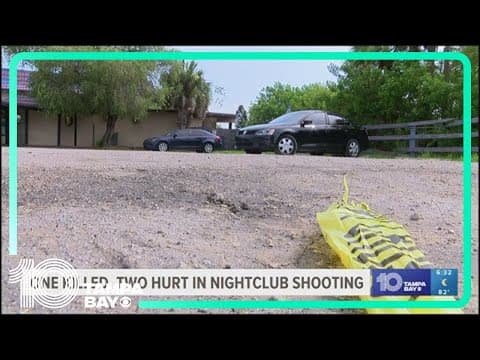 Deputies: 1 dead, 2 injured after Bradenton nightclub shooting