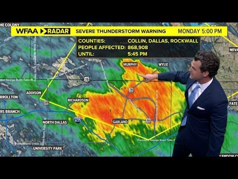 UPDATE: Severe Thunderstorm Watch issued for DFW