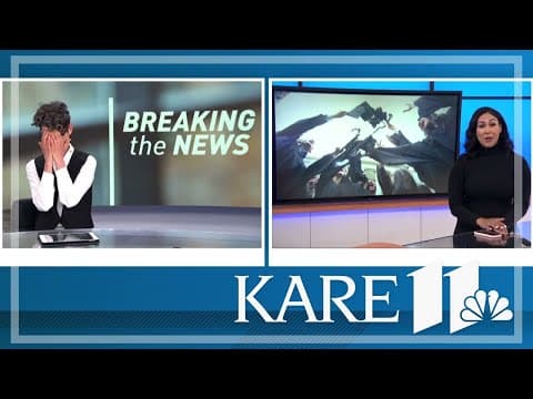 Kiya Edwards and Jana Shortal share an emotional moment on Breaking the News