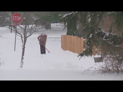 Winter storm dumps several inches of snow across central Ohio