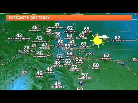 Denver weather: Warm and dry start to spring