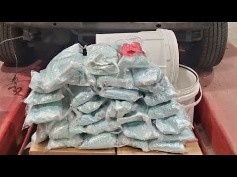 Vast amounts of fentanyl seizures plague the U.S.-Mexico border