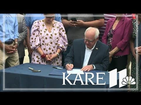 Minnesota governor signs $2.6B infrastructure plan, a bipartisan success from a partisan session