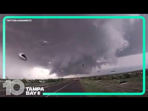 Oklahoma tornado caught on camera: Time lapse