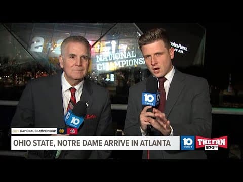 Ohio State, Notre Dame arrive in Atlanta: What to expect before the title game
