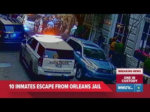 Latest Update: How 10 inmates escaped from Orleans Parish Jail