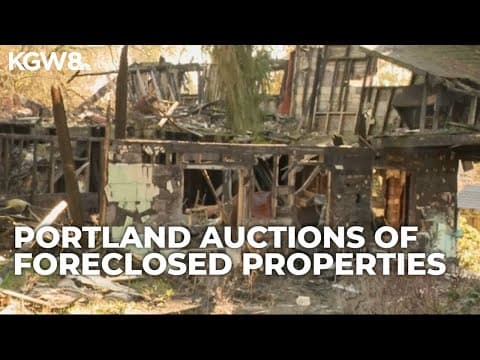 City of Portland auctions off half dozen foreclosed properties