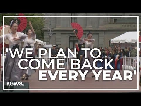 Community show support at Chinese Festival after vandalism to Lan Su Chinese Garden