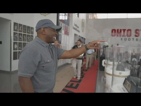 Buckeye legend Archie Griffin says he is 'truly honored' to dot the 'i' in Script Ohio