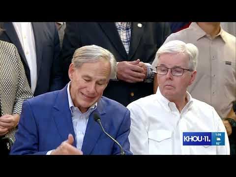 Texas Gov. Greg Abbott discusses the state's recovery efforts after Hurricane Beryl