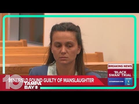 Ashley Benefield found guilty of manslaughter in 'Black Swan' murder trial