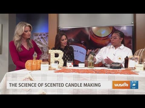 The science of scented candle making with Beez Wax & Co
