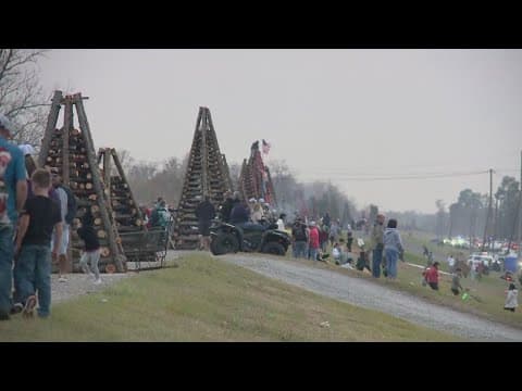 Annual Lighting of the Bonfires lights up the River Parishes