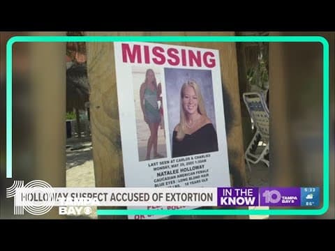 Natalee Holloway disappearance suspect in court, charged with extorting victim's mother