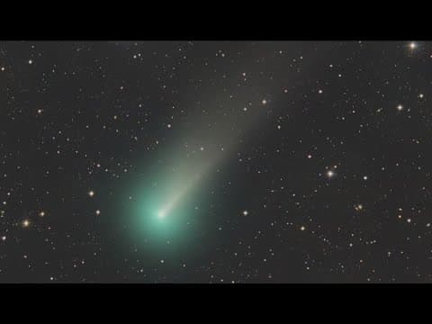 Rare green comet not seen for 50,000 years, visible in our skies tonight