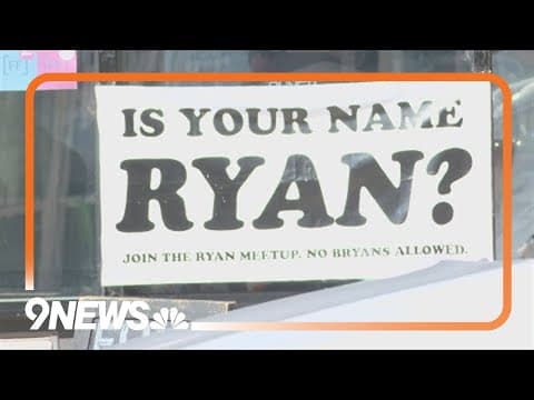 Baseball fans named Ryan unite at Coors Field as Rockies play in scorching Colorado heat