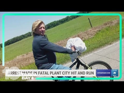 Man arrested in hit-and-run that left 60-year-old bicyclist dead in Plant City