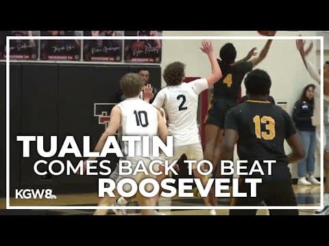 Tualatin boys escape upset bid from Roosevelt | Friday Night Hoops