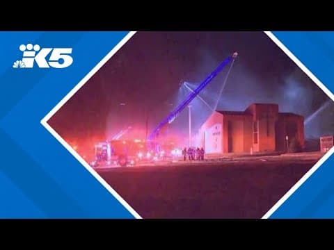 Overnight fire damages Auburn church