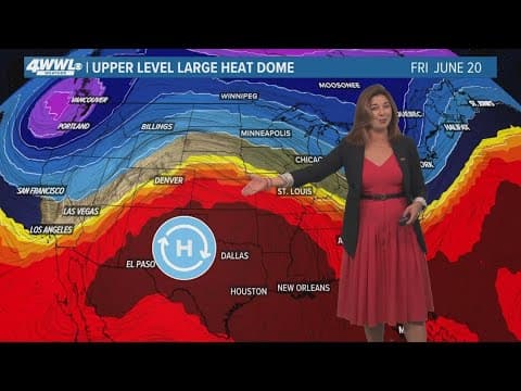 New Orleans Weather: Hot and dry forecast for the first day of summer