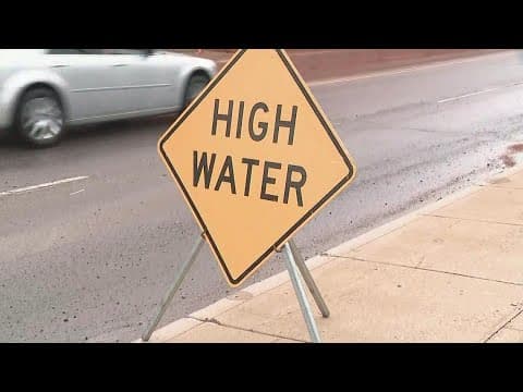 Storms prompts flood warning, road closures in Marion County