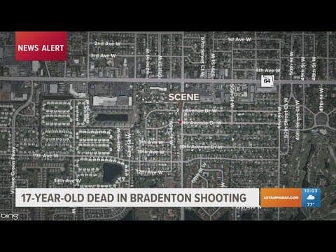 17-year-old dead in Bradenton after gun went off in a backyard