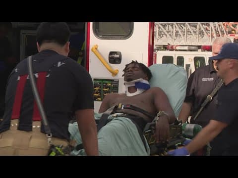 Robbery suspect captured after crashing into METRO bus in the Heights, Pct. 1 says