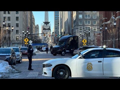 IMPD shuts down Market Street in downtown Indianapolis due to 'suspicious vehicle'