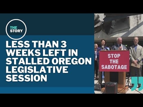 Standstill in the Oregon Senate highlights unprecedented legislative dysfunction