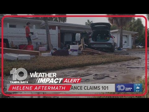 Tips on how to file insurance claims after Hurricane Helene