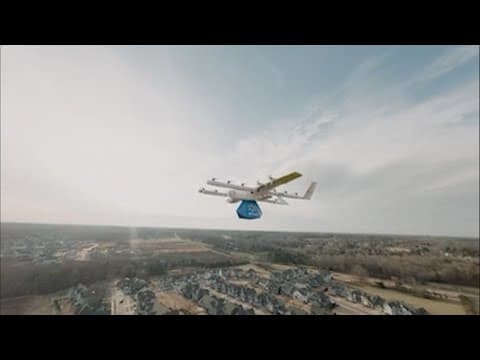 Drones to be used to deliver Walmart orders in Houston
