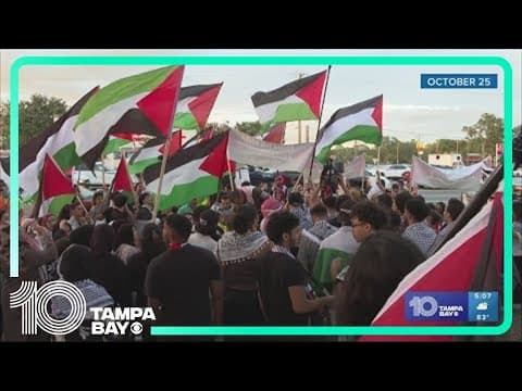 Florida faces 2nd lawsuit over dissolving pro-Palestinian student groups