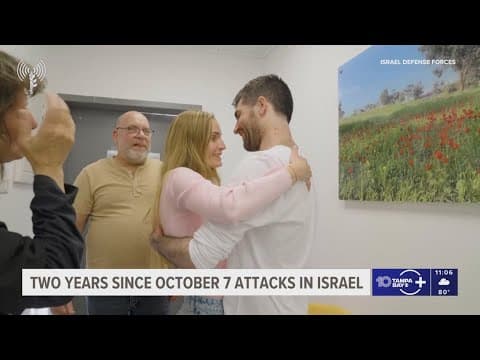 Sarasota family talks about the heartwarming reunion with their son, who was taken hostage by Hamas