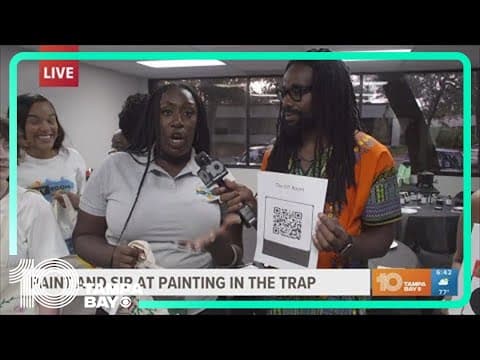 Check out the DIY Room at Tampa's Painting in the Trap