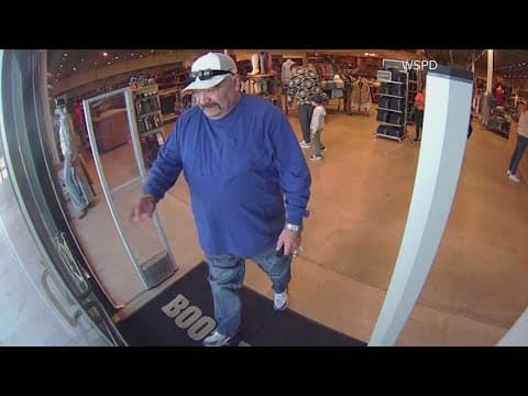 Man stuffs 4 pairs of boots in his pants amid western wear theft ring, North Texas police say