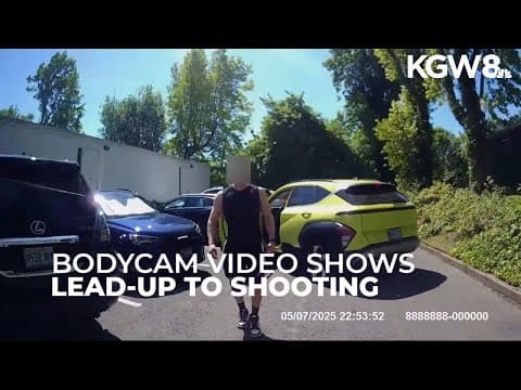 Body camera shows lead-up to fatal shooting next door to Portland preschool