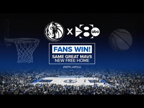 Dallas Mavericks and WFAA sign multi-year deal to broadcast games for free