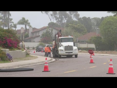 Encinitas residents upset with the City about unfinished streets in neighborhood