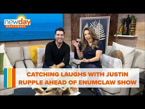 Catching laughs with comedian Justin Rupple ahead of Enumclaw show - New Day NW