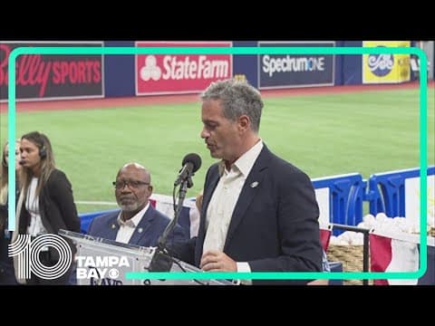 'The Rays are here to stay': Tampa Bay Rays announce agreement for new ballpark in St. Petersburg