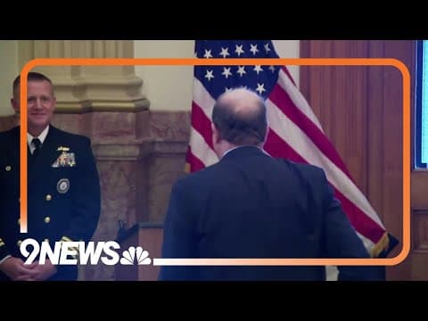 Gov. Polis celebrates Navy's 250th birthday