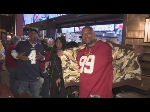 Commanders fans take over Dallas, ahead of this Thanksgiving game